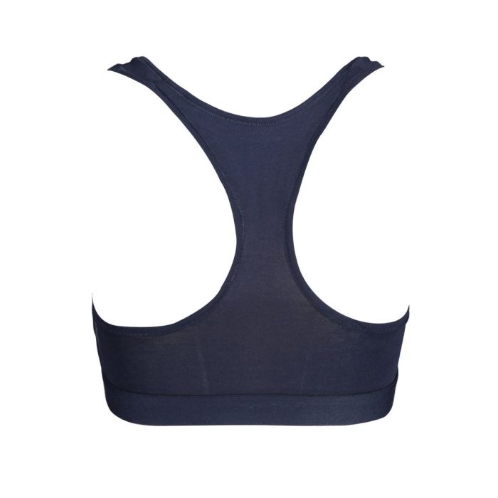 Tommy Hilfiger Blue Cotton Women Sports Bra - Image 2