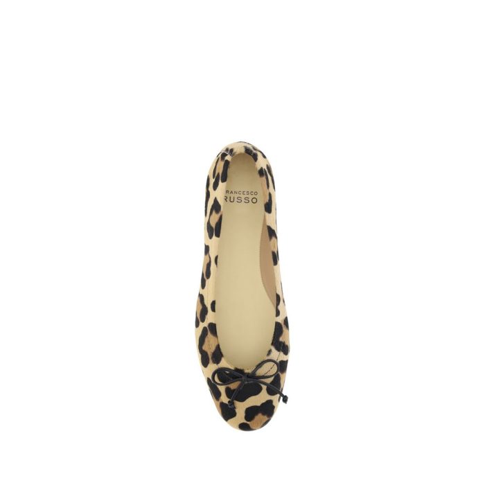 Francesco Russo Leopard-print Ballerinas - Image 4