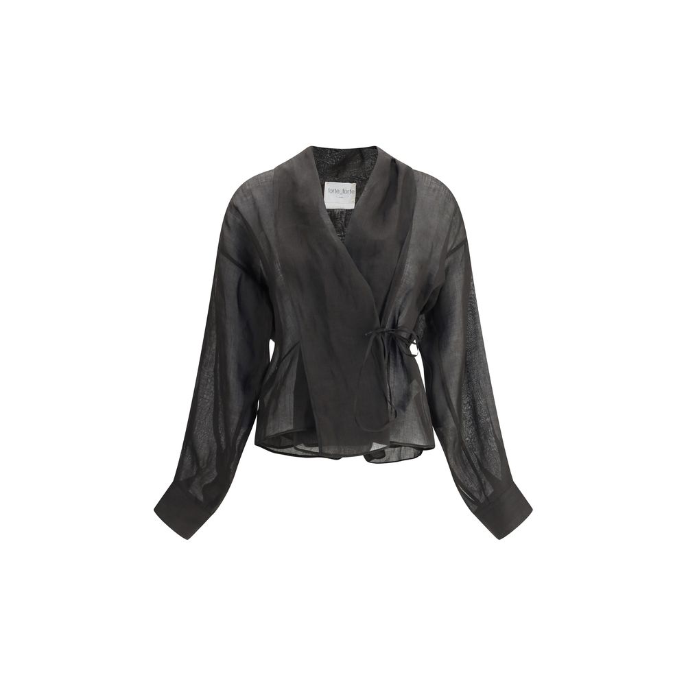 Forte_Forte Crossed Shirt