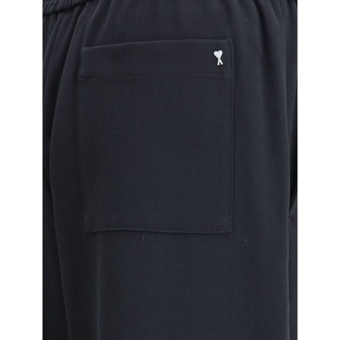 Ami Paris Cotton wide-leg Pants - Image 3