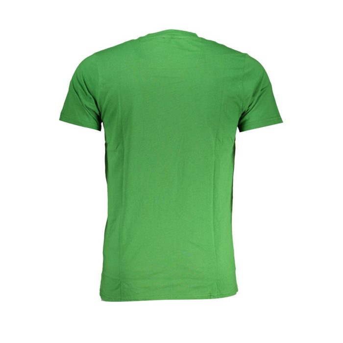 Cavalli Class Green Cotton T-Shirt - Image 2