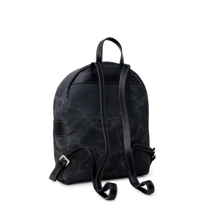 Alviero Martini Prima Classe Black Leather Backpack - Image 2