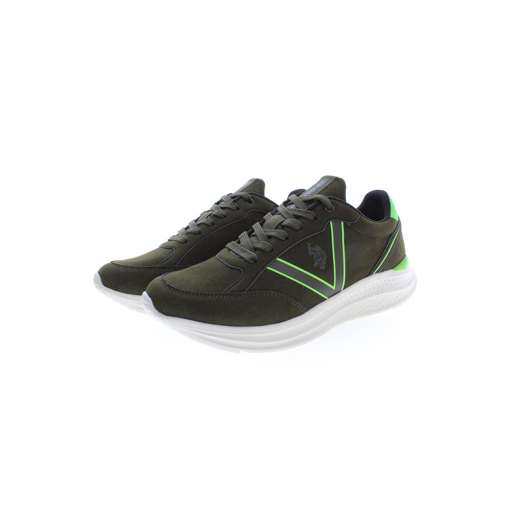 U.S. POLO ASSN. Verde Polyurethane Men Sneaker - Image 3
