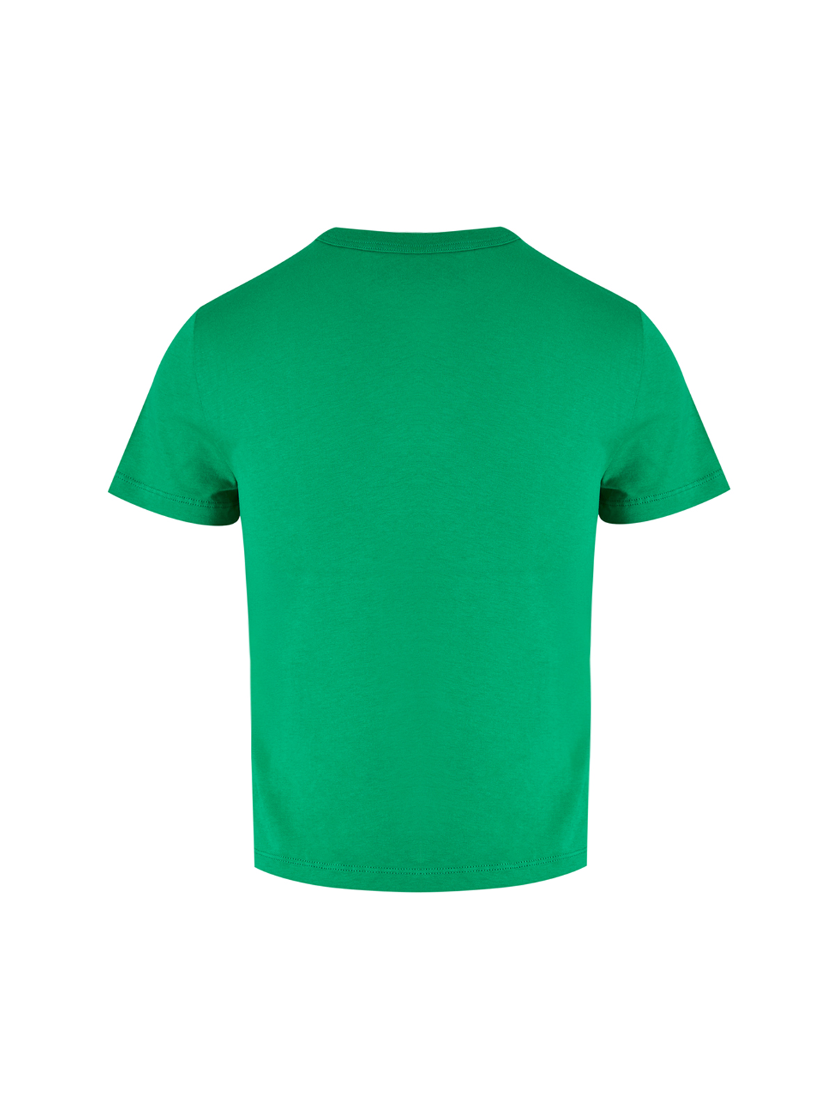 Gucci Green Cotton Logo T-Shirt - Image 3