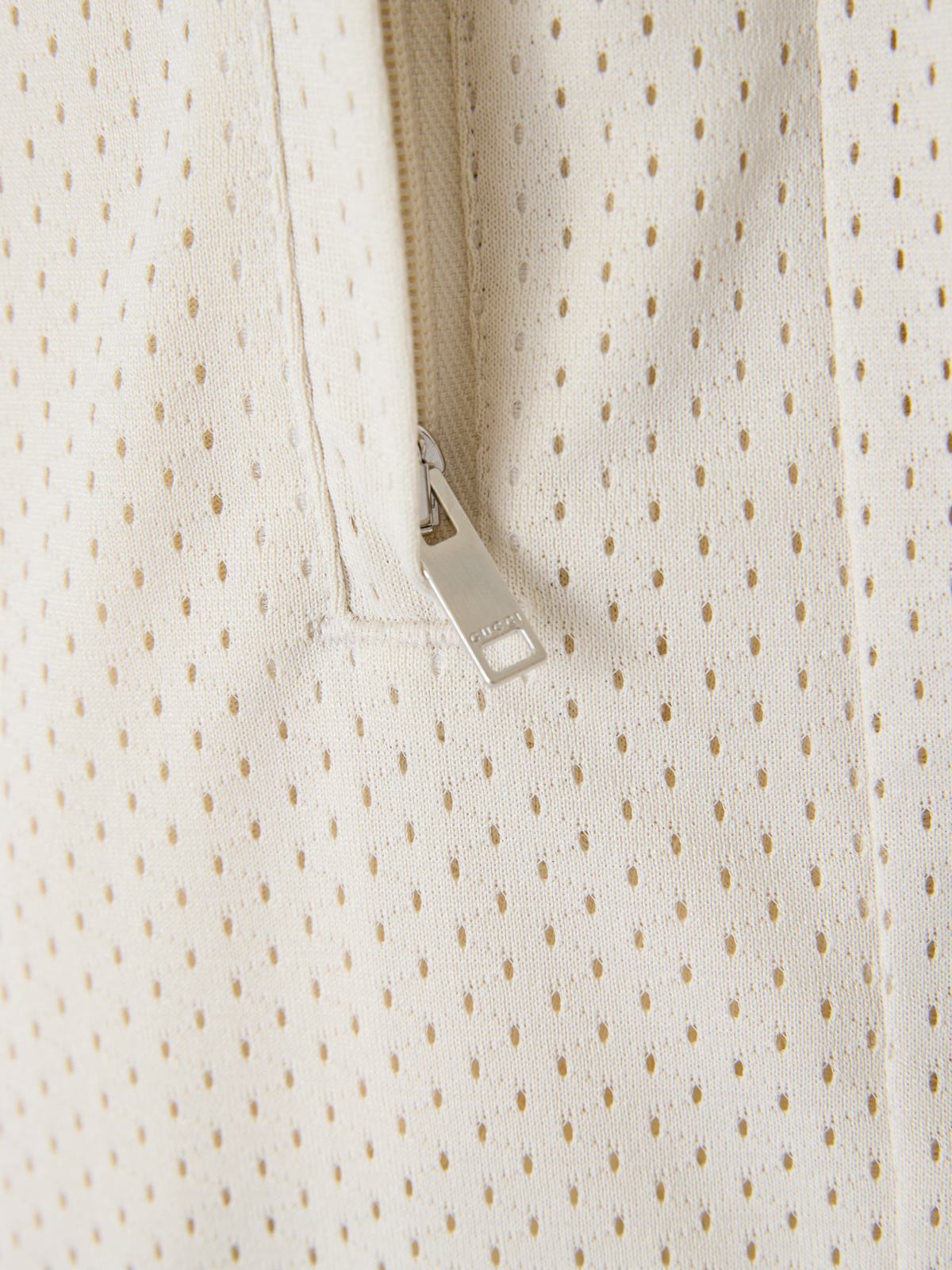 Gucci Cream polyester Logo Shorts - Image 5