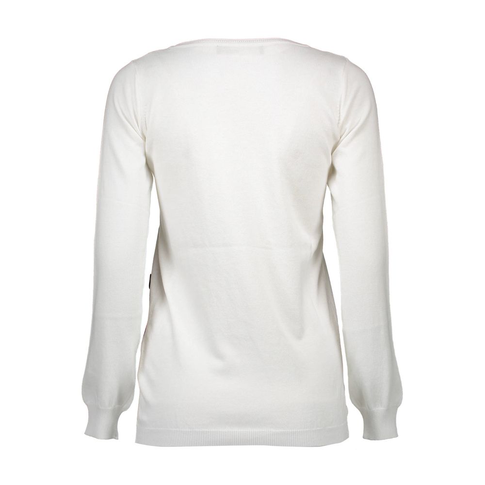 Love Moschino White Other Fibres Women Sweater - Image 2