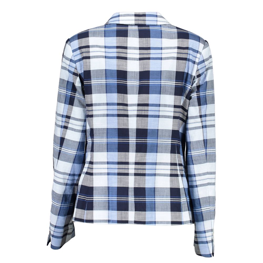 Gant Azzurro Cotton Women Jacket - Image 2
