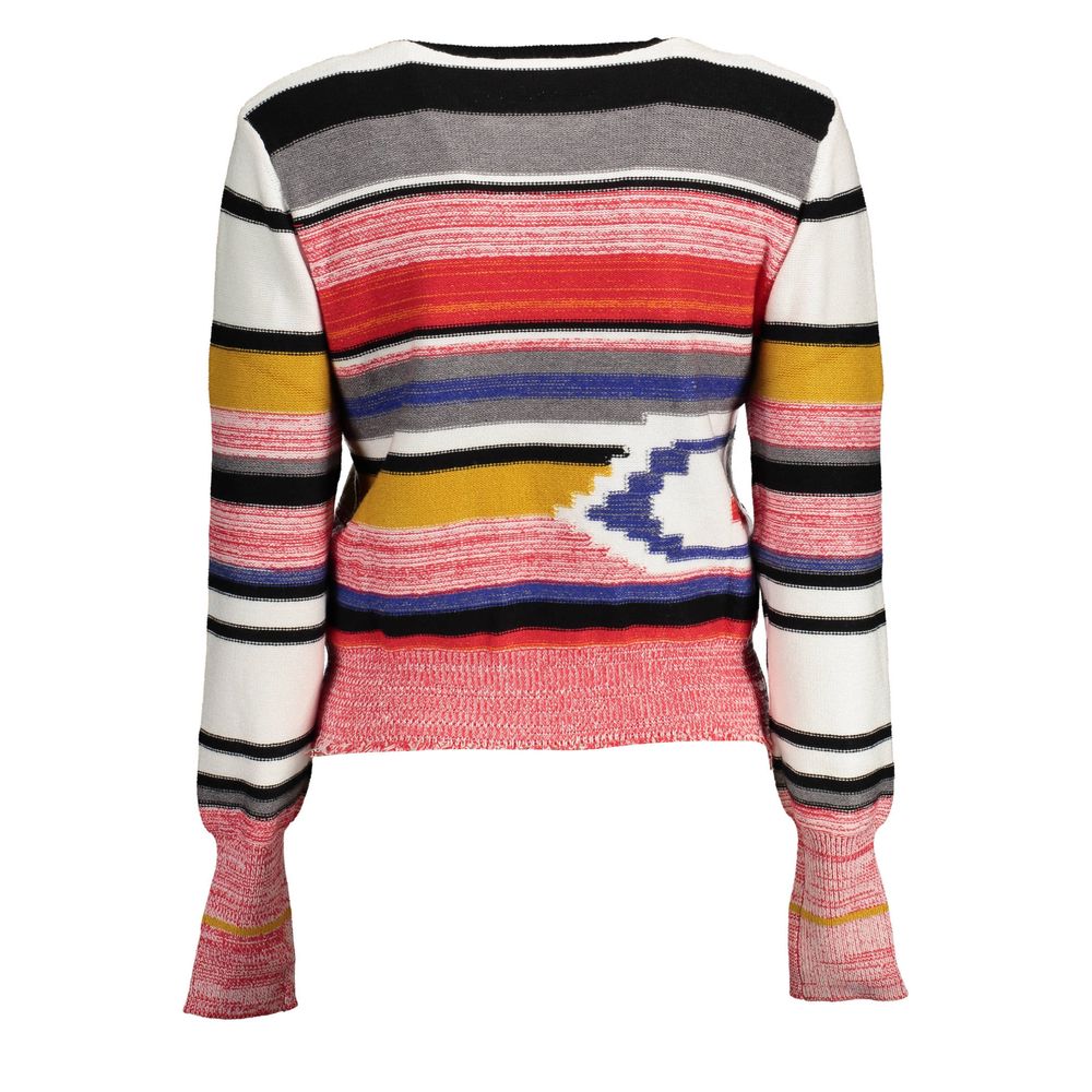 Desigual Rosso Viscosa Women Sweater - Image 2