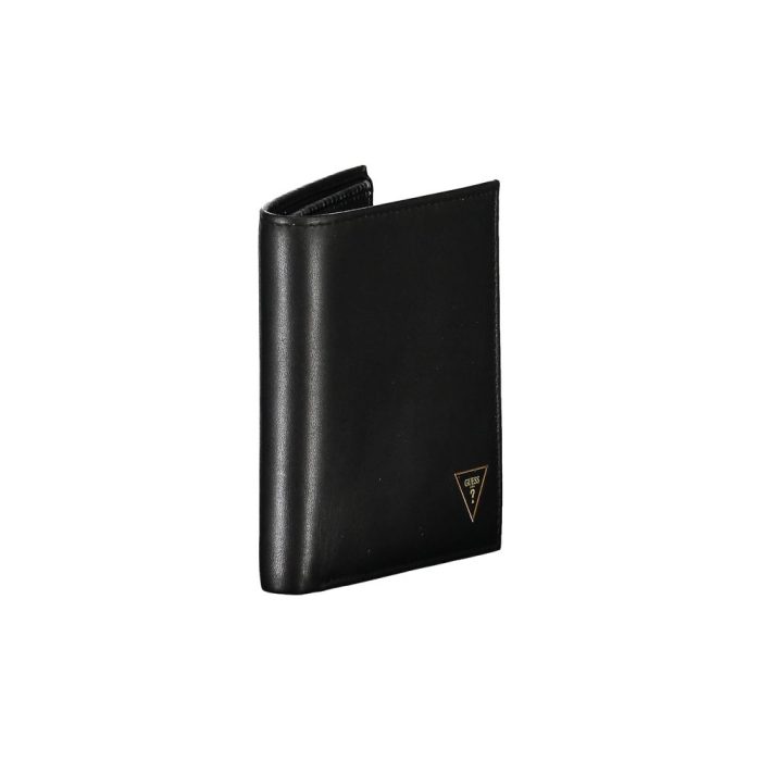 Guess Jeans Sleek Black Leather Wallet - Image 3