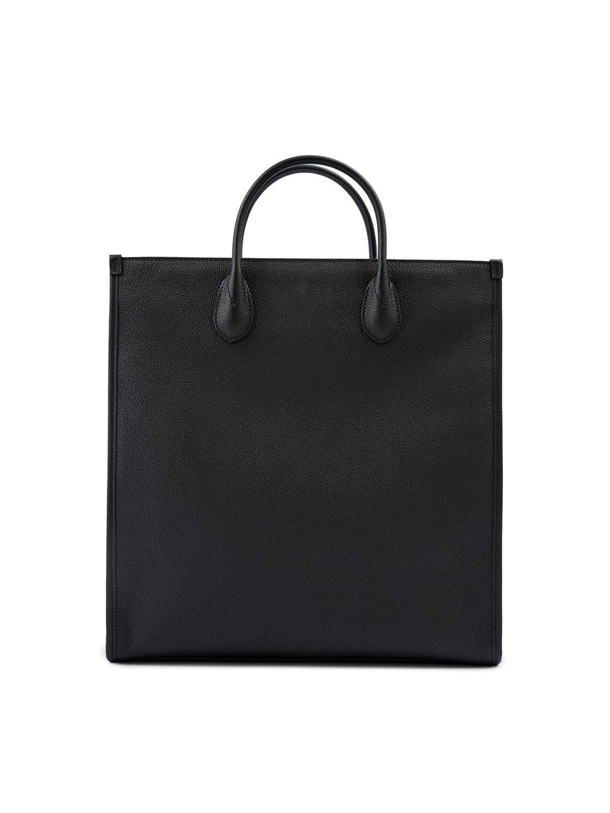 Gucci Black Leather Logo Medium Tote Bag - Image 2