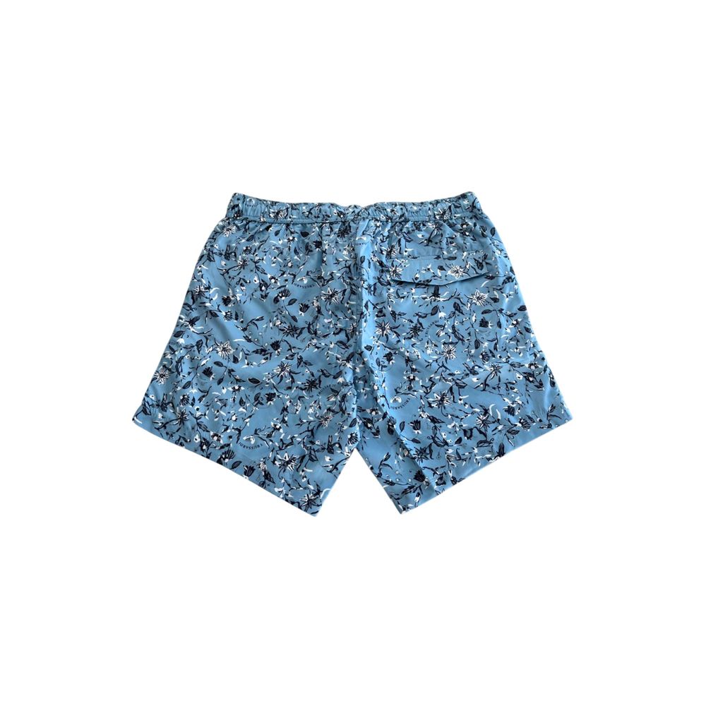 Trussardi Beachwear Light Blue Polyester Men Swim Trunk - Image 2