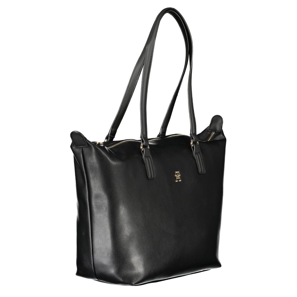 Tommy Hilfiger Black Polyester Handbag - Image 3