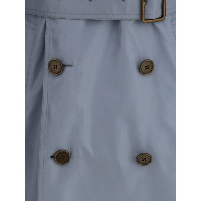 Burberry Silk long Trench Coat - Image 3