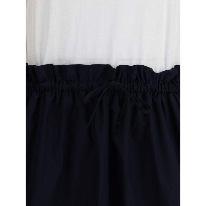 Fabiana Filippi Long Dress with appliqué skirt - Image 3
