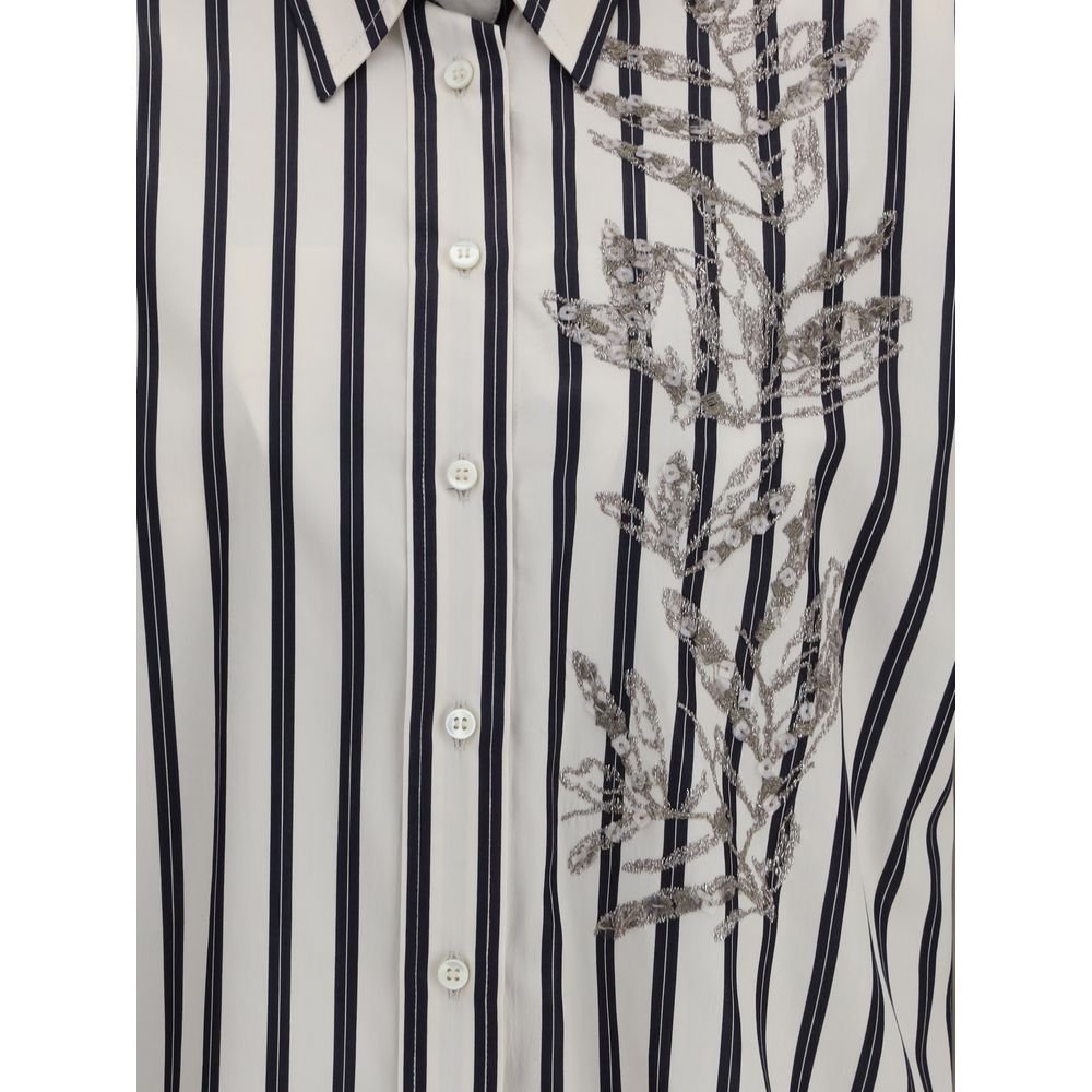 Brunello Cucinelli Striped Shirt - Image 3
