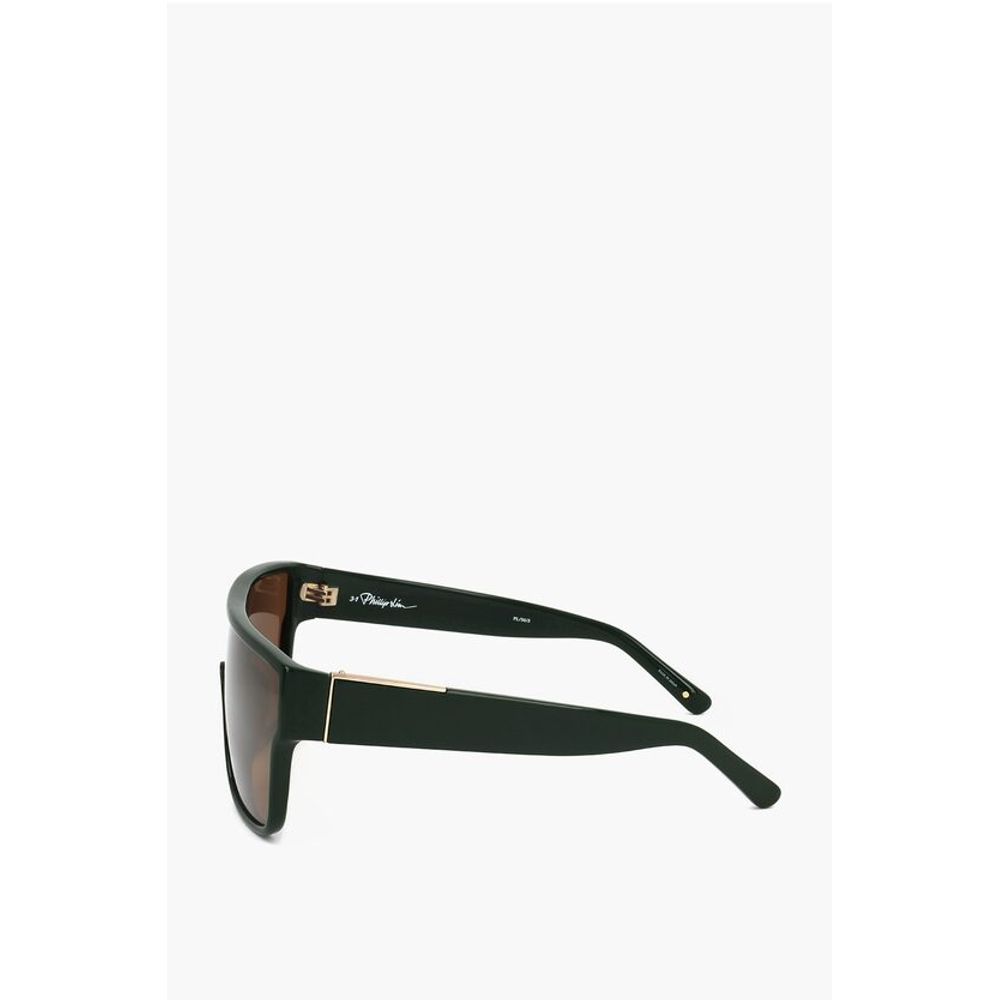 Linda Farrow PHILLIP LIM Shield Sunglasses with Plastic Frame - Image 3