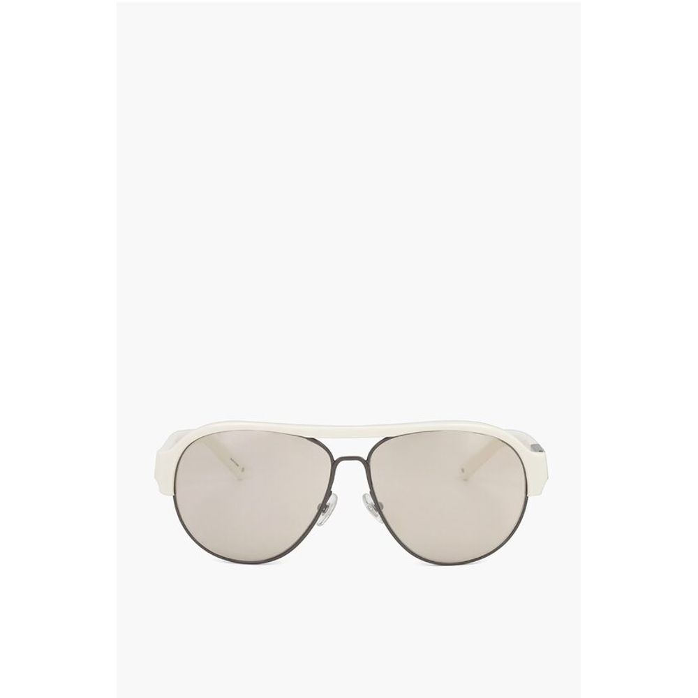 Linda Farrow PHILLIP LIM Aviator Sunglasses wiith Plastic Bridge