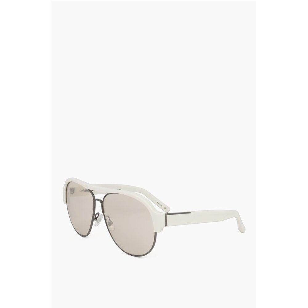 Linda Farrow PHILLIP LIM Aviator Sunglasses wiith Plastic Bridge - Image 2