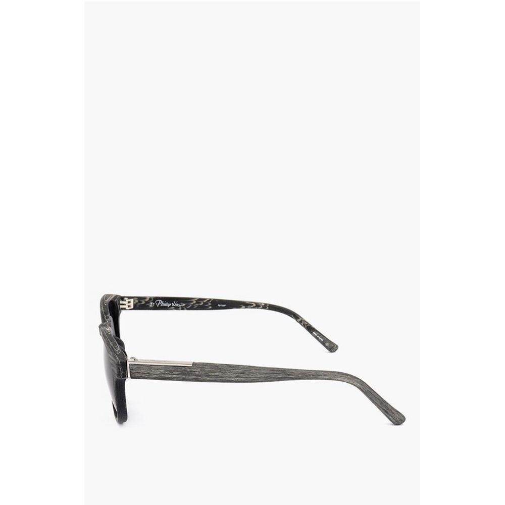Linda Farrow PHILLIP LIM Wayfarer Sunglasses with Marble Effect Frame - Image 3