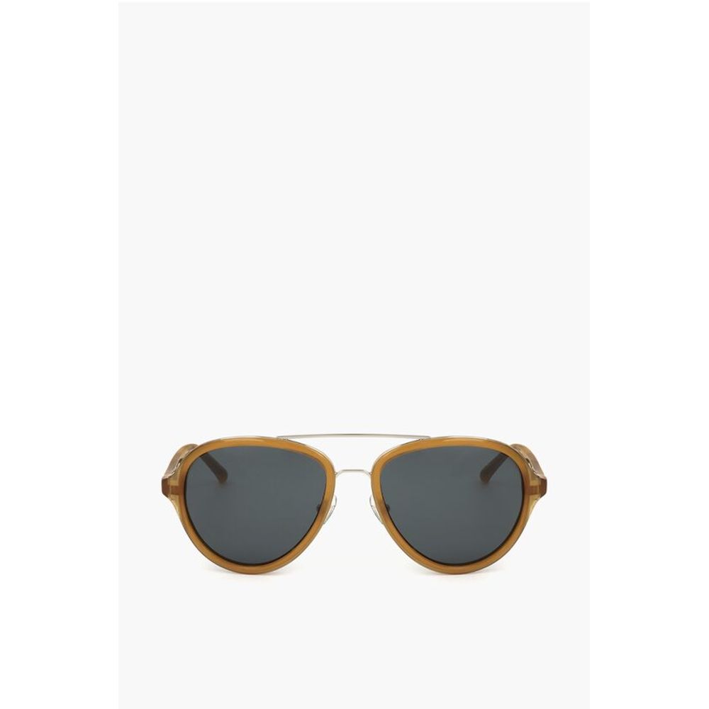 Linda Farrow PHILLIP LIM Aviator Sunglasses with Metal Bridge