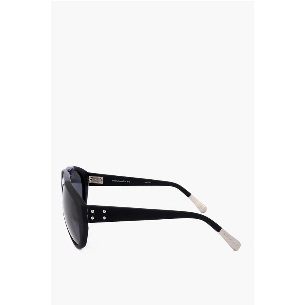 Linda Farrow KRIS VAN ASSCHE Aviator Sunglasses with Two-tone Frame - Image 3