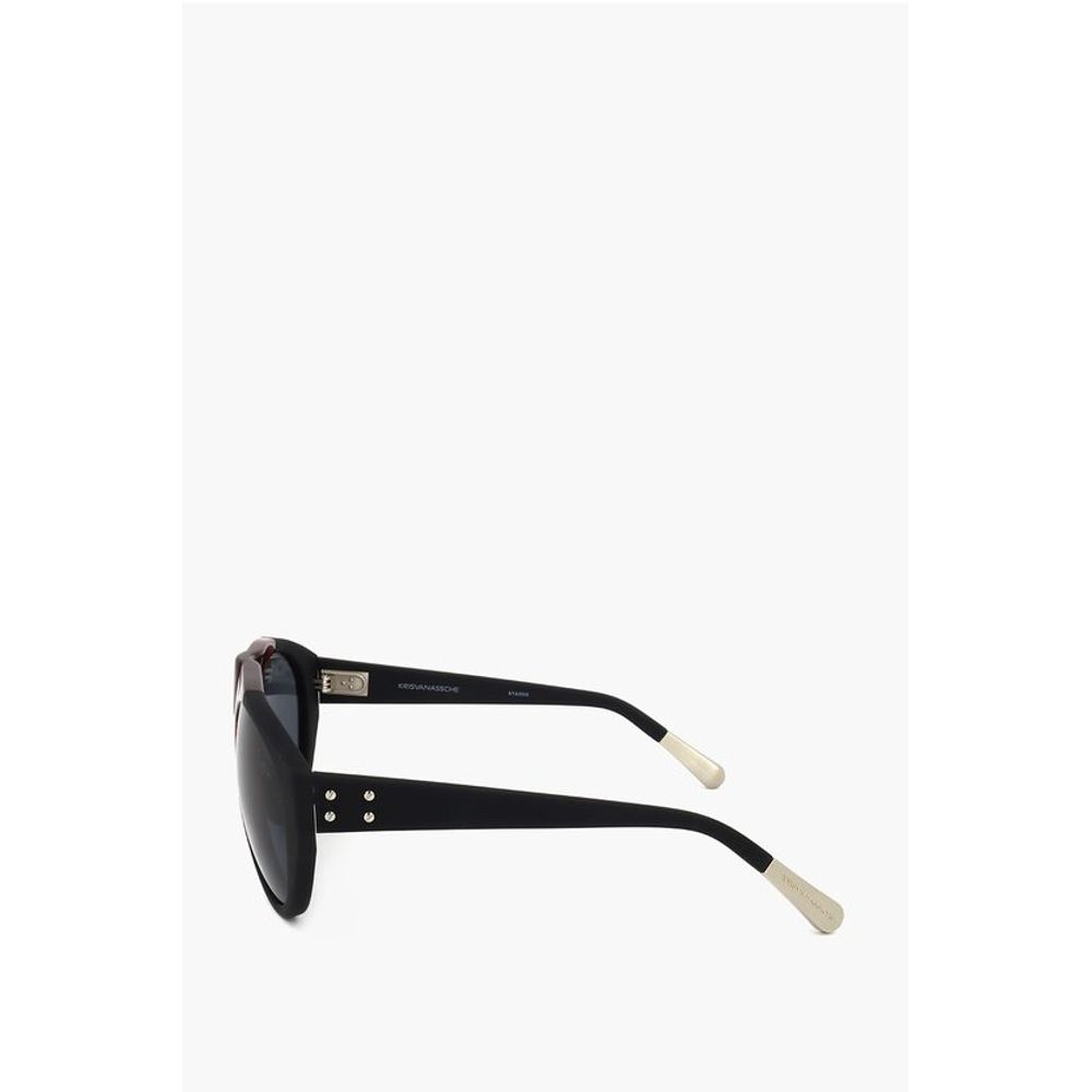 Linda Farrow KRIS VAN ASSCHE Aviator Sunglasses with Two-tone Frame - Image 3