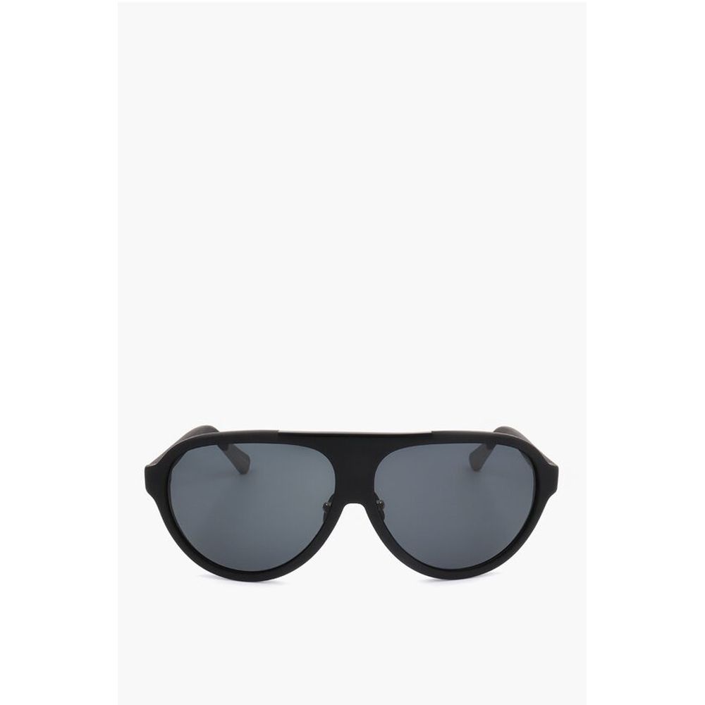 Linda Farrow KRIS VAN ASSCHE Aviator Sunglasses with Monochrome Lenses