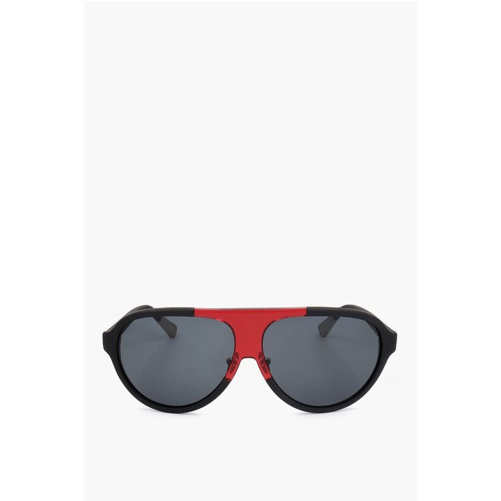 Linda Farrow KRIS VAN ASSCHE Aviator Sunglasses with Two-tone Frame