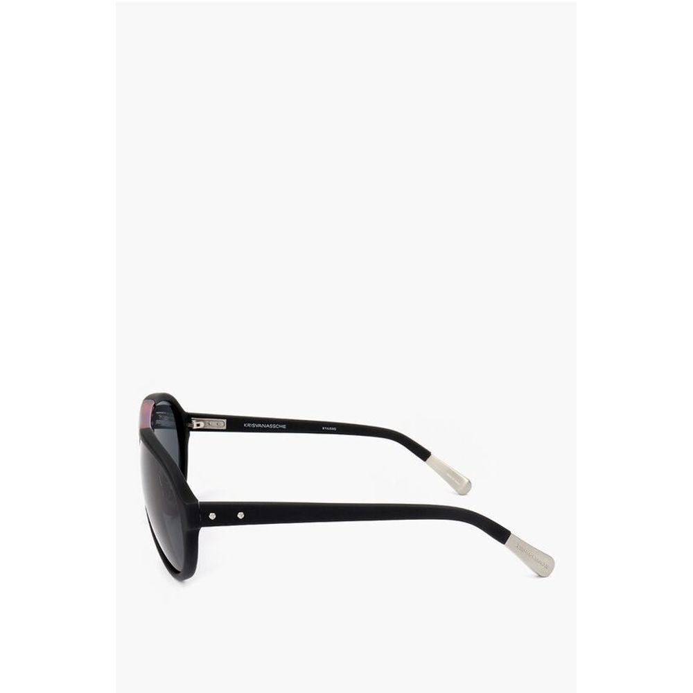 Linda Farrow KRIS VAN ASSCHE Aviator Sunglasses with Two-tone Frame - Image 3