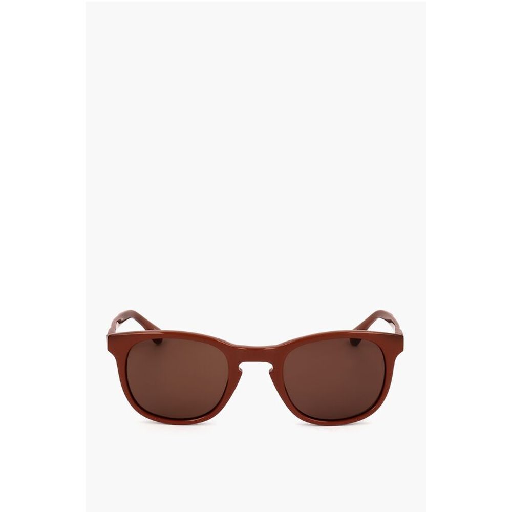 Linda Farrow DRIES VAN NOTEN Wayfarer Sunglasses with Ton-sur-ton Lenses
