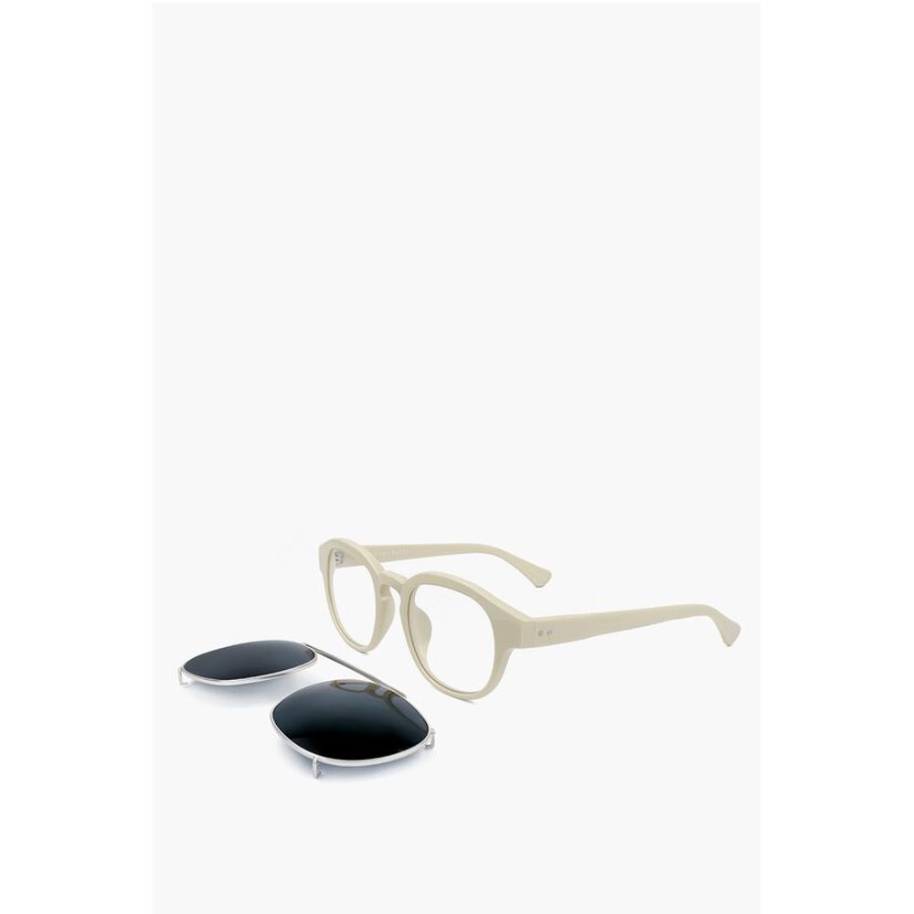 Linda Farrow DRIES VAN NOTEN Wayfarer Sunglasses with Removable Mask - Image 2