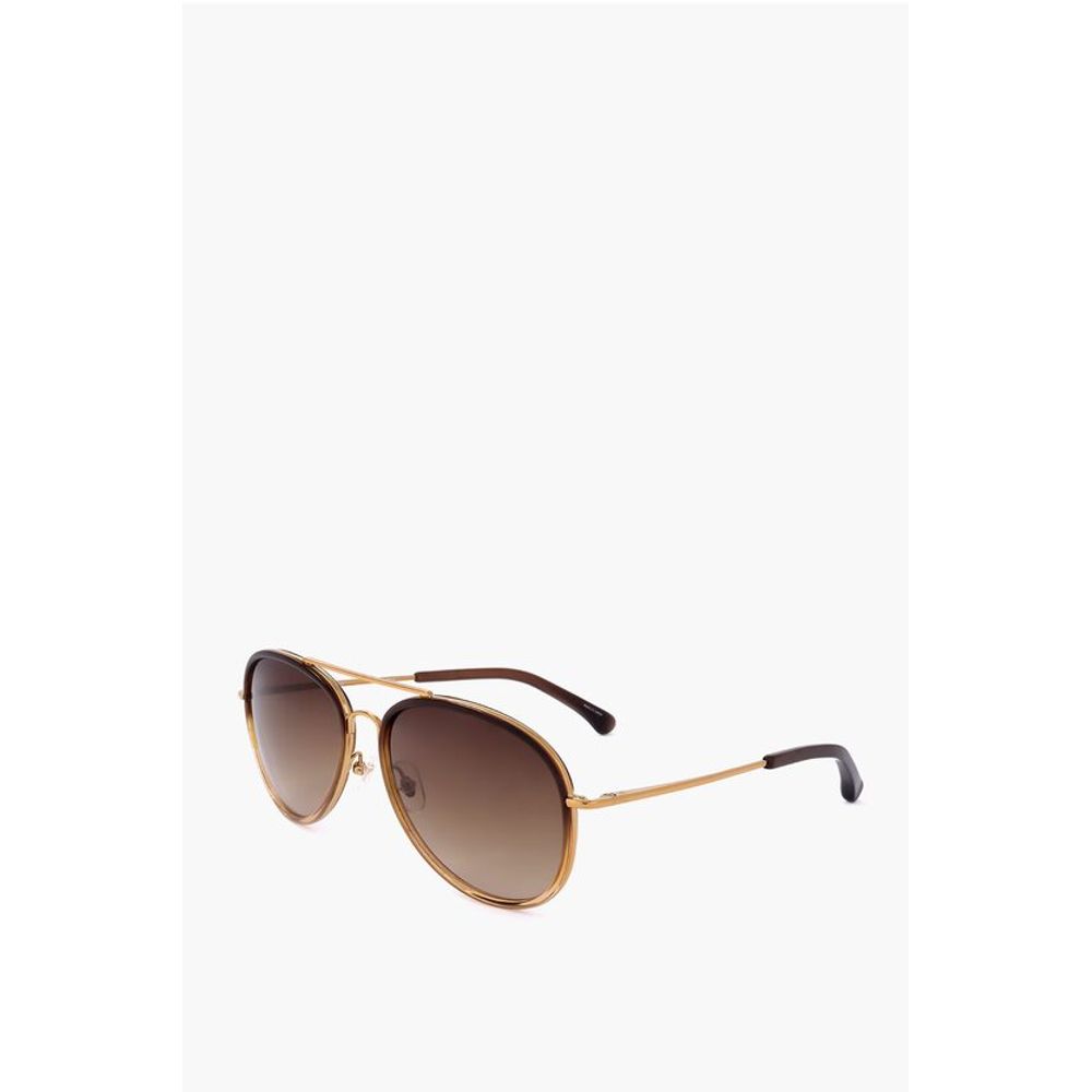 Linda Farrow DRIES VAN NOTEN Aviator Sunglasses with Gradient Lenses - Image 2