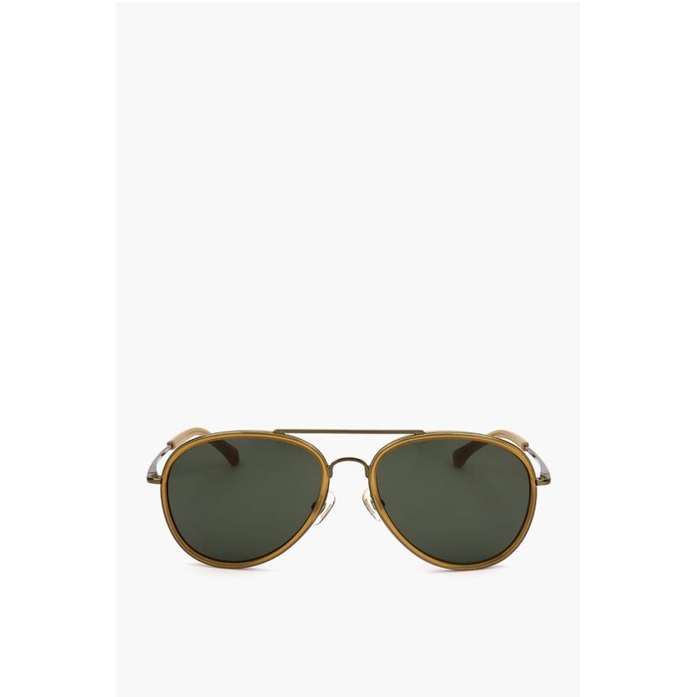Linda Farrow DRIES VAN NOTEN Aviator Sunglasses with Plastic Frame