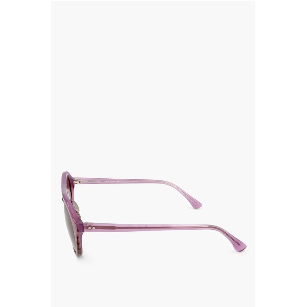 Linda Farrow DRIES VAN NOTEN Aviator Sunglasses with Patterned Frame - Image 3