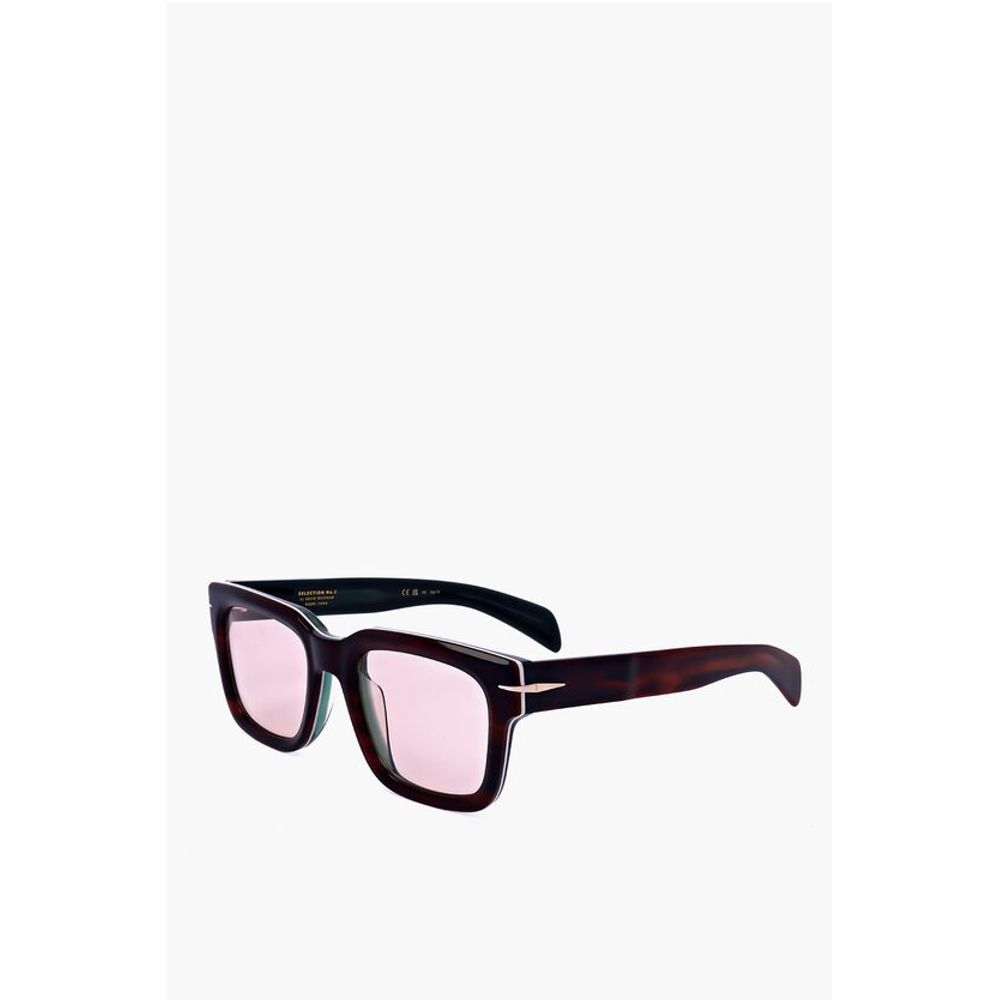 David Beckham Wayfarer Sunglasses with Pinkish Lenses - Image 2