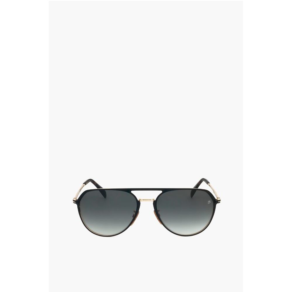 David Beckham Aviator Sunglasses with Metal Frame