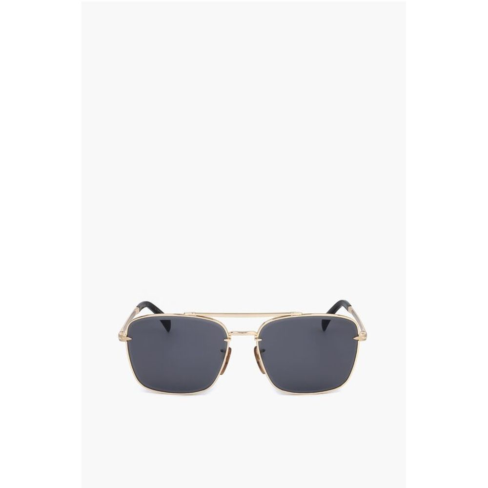 David Beckham Squared Design Aviator Sunglasses