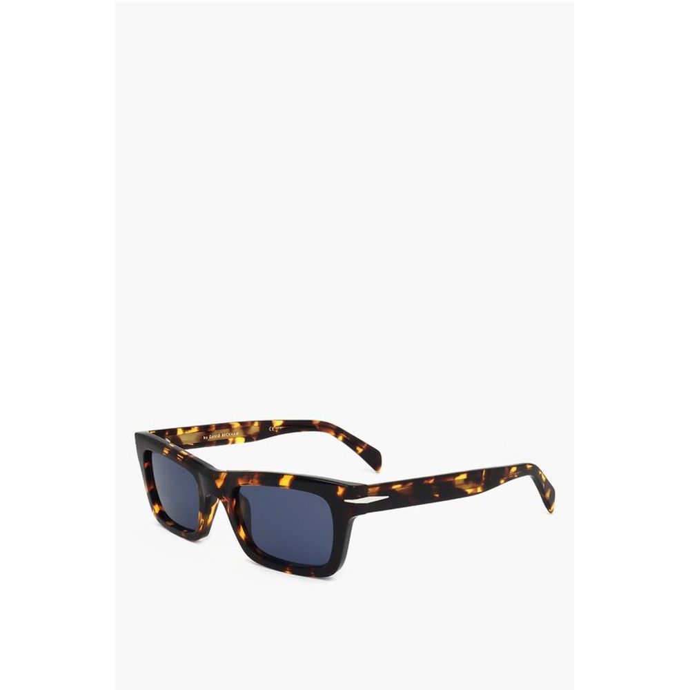David Beckham Tortoiseshell Sunglasses with Rectangular Design - Image 2