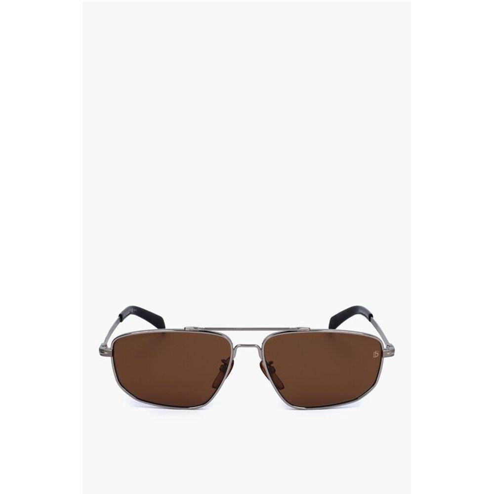 David Beckham Aviator Sunglasses with Metal Frame