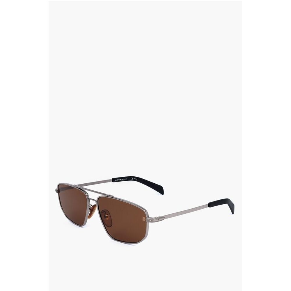 David Beckham Aviator Sunglasses with Metal Frame - Image 2