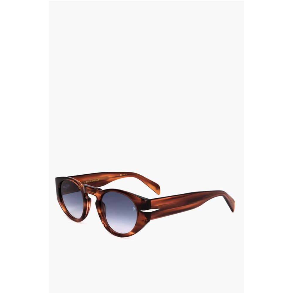 David Beckham Tortoiseshell Patterned Sunglasses with Gradient Lenses - Image 2