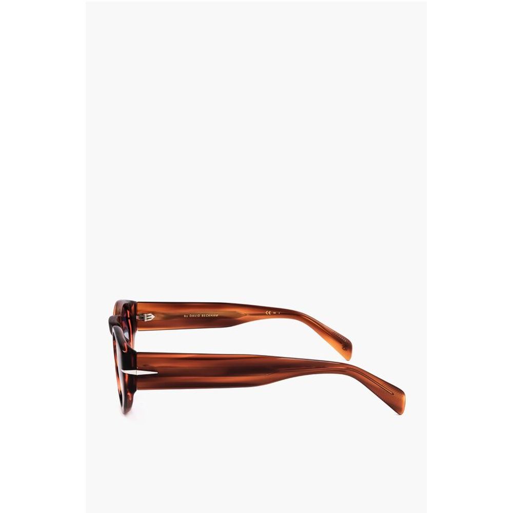 David Beckham Tortoiseshell Patterned Sunglasses with Gradient Lenses - Image 3