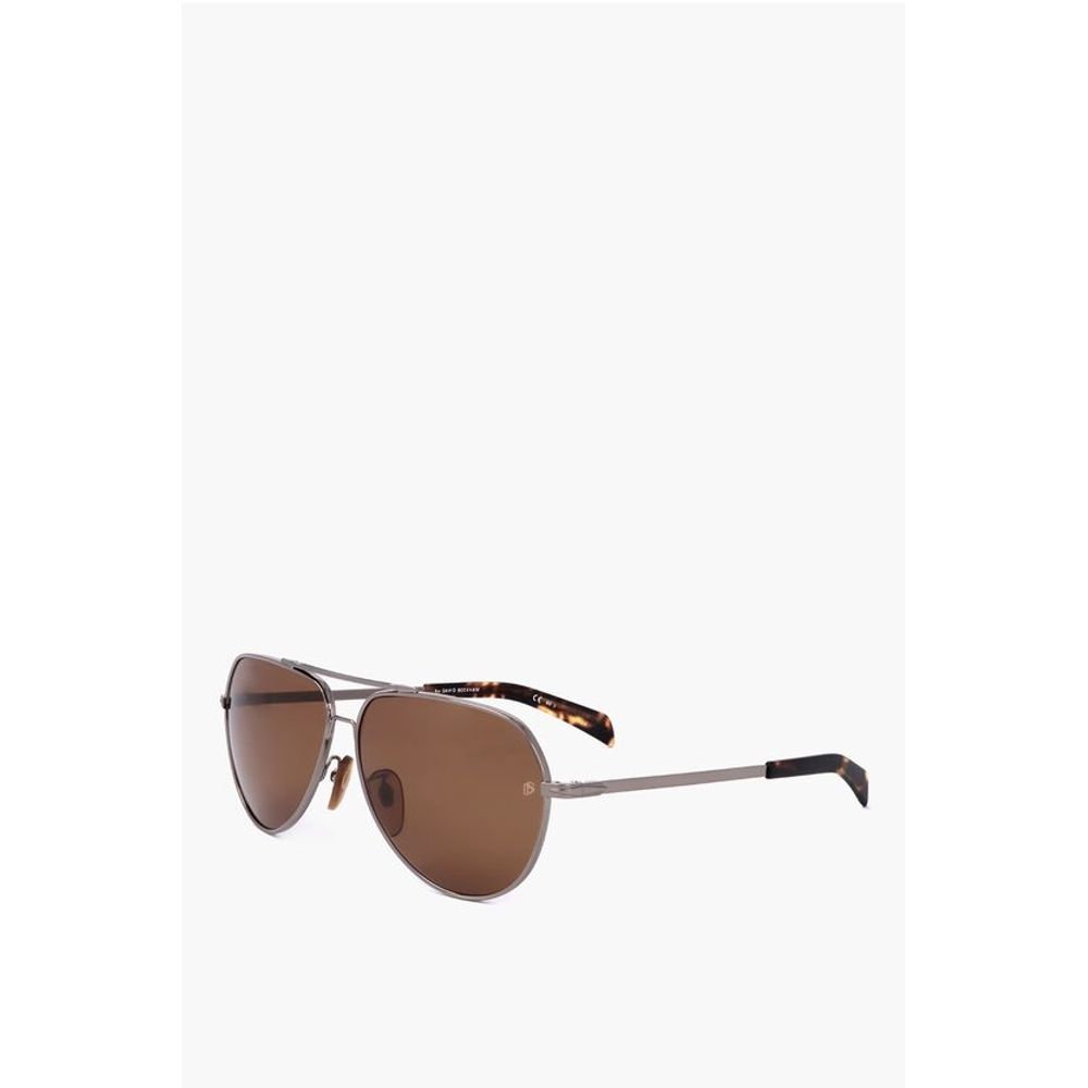 David Beckham Aviator Sunglasses with Metal Frame - Image 2