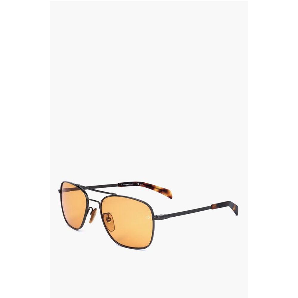 David Beckham Aviator Sunglasses with Orange Lenses - Image 2