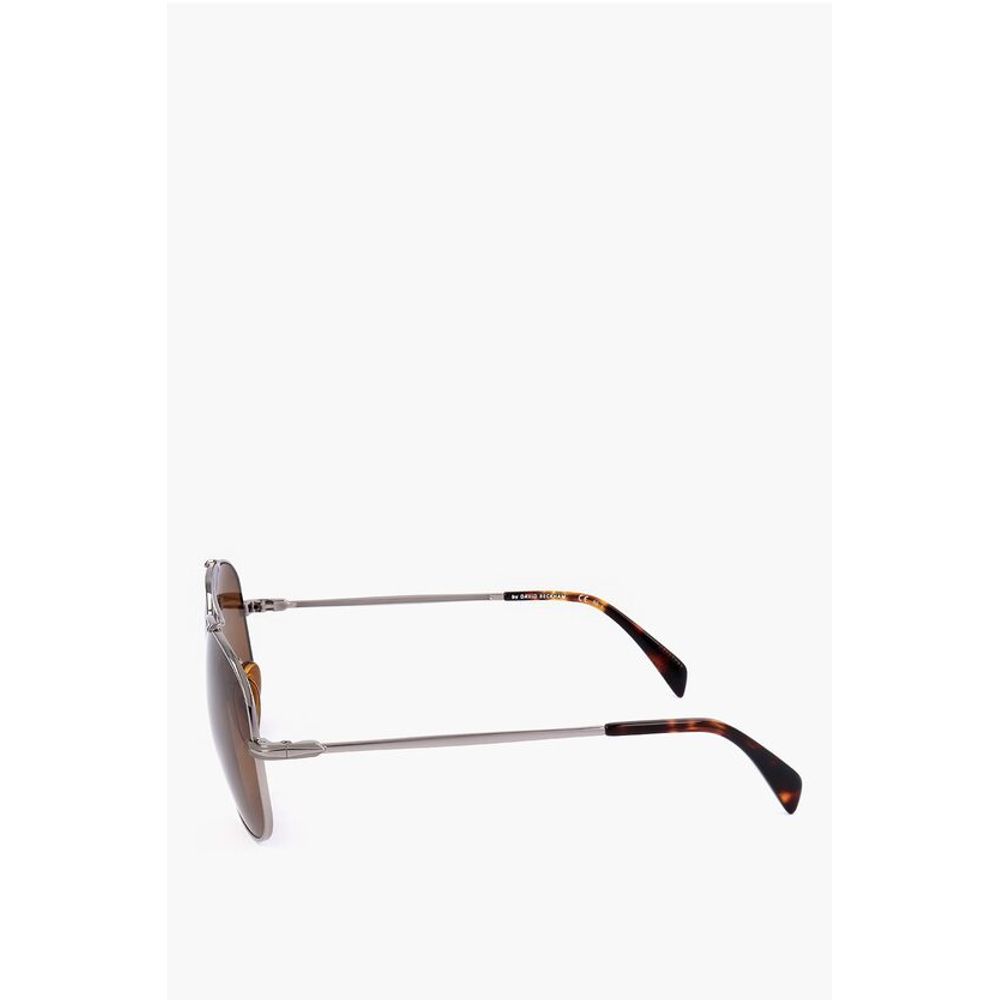 David Beckham Aviator Sunglasses with Orange Lenses - Image 3