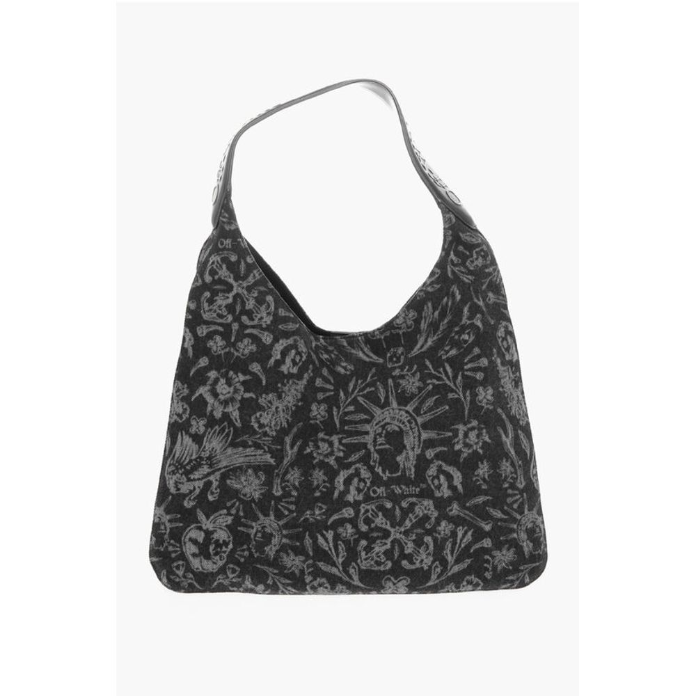 Off-White Printed METROPOLITAN Hobo Bag