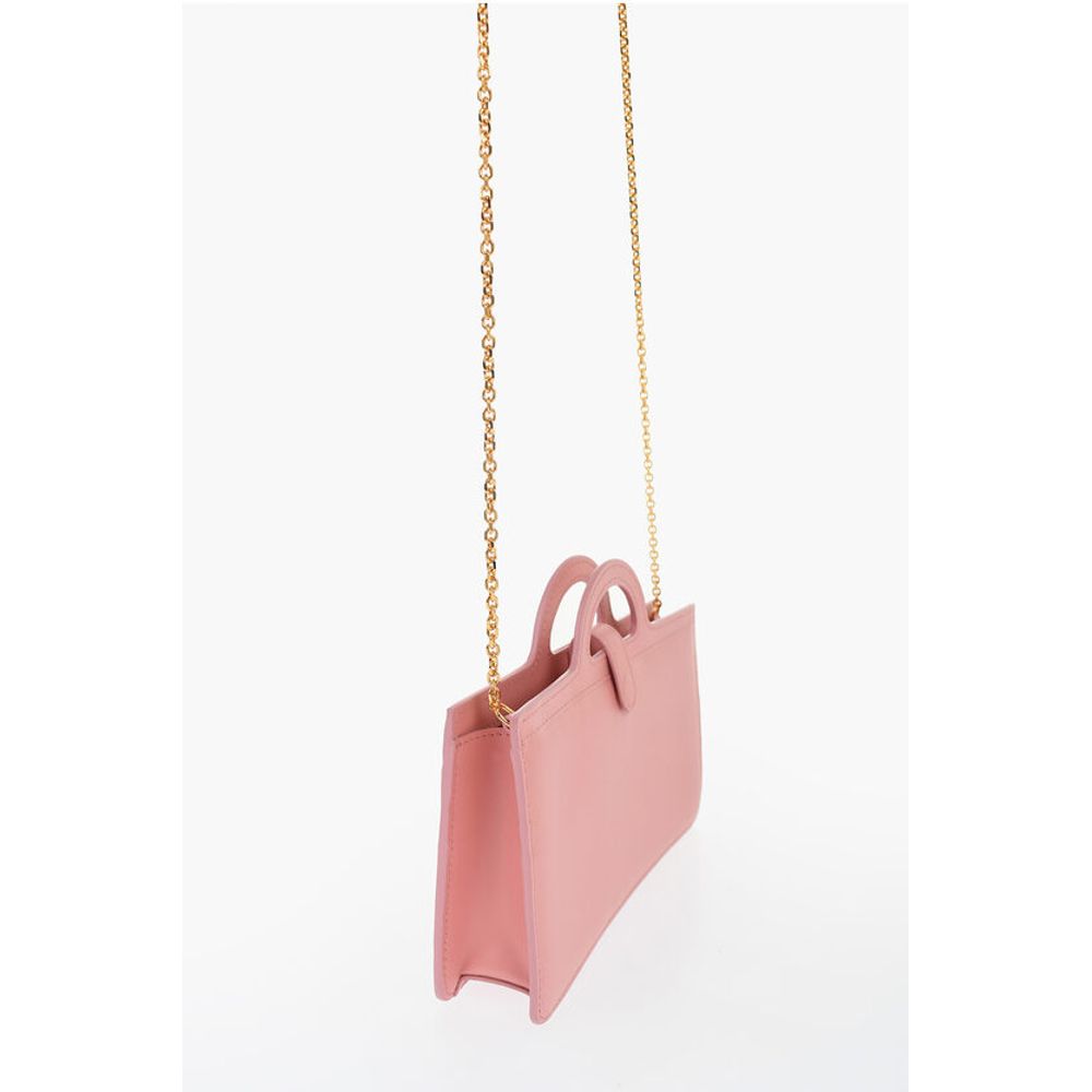 Marni Leather Shoulder Bag with Internal Card-Sized Compartments - Image 3