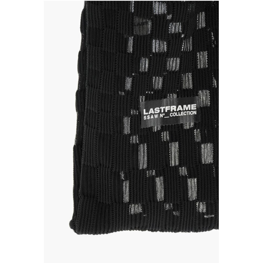 Last Frame Checked Tote Bag with See-Through Details - Image 4