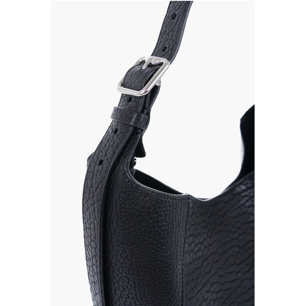 Burberry Grained Leather CHESS Bag with Removable Clutch - Image 3