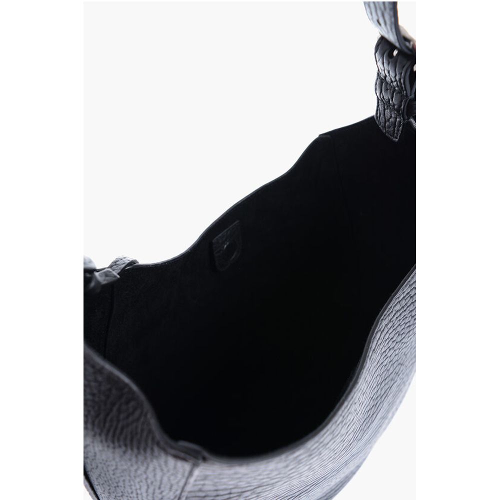 Burberry Grained Leather CHESS Bag with Removable Clutch - Image 5